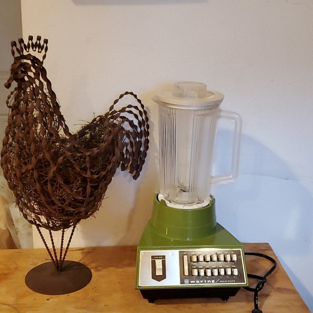 Vtg. 1960'S Waring Solid State Blender Green